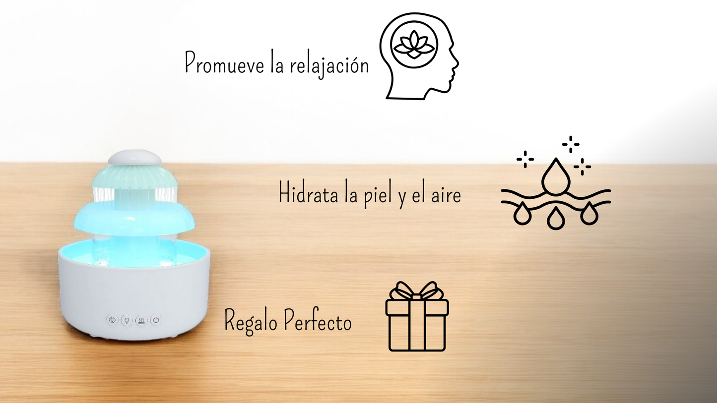 Humidificador Cascada: Relájate y Transforma tu Espacio 🌿💧